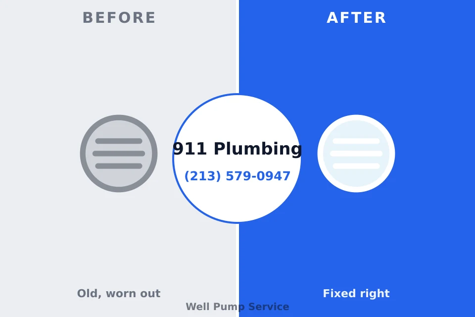 Before and after: plumbing repair Ames, TX